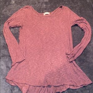 Alterd State braided back sweater